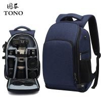 ราคา ใหม่กันน้ำและกันกระแทก DSLR กล้องแล็ปท็อปกระเป๋าเป้สะพายหลัง 15 นิ้วกล้องถ่ายภาพกระเป๋าเป้สะพายหลังกระเป๋าที่มี raincover สำหรับ Nikon D810 D750 D7100 D610 D7200 D7000 D500 D810A D5200 D5500 (23316606