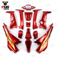 ราคา PUGParts ชุดสีWave100 ตัวเก่า ชุด13ชิ้น สีแดงแก้ว เวฟ100 110 ตัวเก่า ไฟตาคู่ ไฟตาเดียว ชุดสีเวฟ 100 ตัวเก่า ชุดสีเวฟ100 (12497596273)