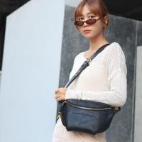 ราคา กระเป๋าหนังผู้หญิง กระเป๋าหนังคาดอกผู้หญิง สีดำรุ่น B BK 6094 (18498286772)