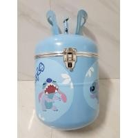 ราคา กระปุกออมสิน ถังออมสิน ทำจากถังน้ำยาแอร์มือสอง พ่นกันสนิมภายนอกและภายใน สามารถเปิด ปิดล็อคกุญแจได้สะดวกสบาย ใช่ต่อได้ยาวๆ (20748916646)