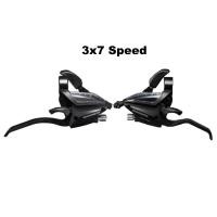 ราคา SHIMANO ST EF505 ACERA 3X8 ALTUS 3X7 Speed EZ FIRE PLUS Shifter คันโยกและคันเบรคจักรยานเสือภูเขา MTB Shifter (13945847588)