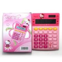 ราคา เครื่องคิดเลข ขนาดใหญ่ หน้าจอ 12 หลัก ลายคิตตี้ Hello Kitty ใช้ถ่าน ใช้พลังงานแสงอาทิตย์ KT 505 (598542845)