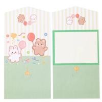 ราคา การ์ดอวยพร ลายน่ารัก แบบพับ ขนาดเล็ก พร้อมซอง การ์ดอวยพรมินิ การ์ดวันเกิด อวยพรวันเกิด การ์ดอวยพรซองจดหมาย ของขวัญปัจฉิม การ์ด CR (10494665457)