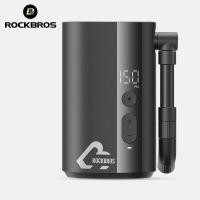 ราคา ROCKBROS เครื่องสูบลมไฟฟ้าแรงดันสูงจอแสดงผลดิจิตอลจักรยานบนถนน MTB แบบพกพาขนาดเล็กรถจักรยานยนต์รถปั๊มง่ายมั่นคง (21204633226)