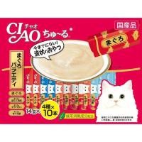 ราคา Ciao Churu Variety 40 แท่ง ครีมแมวเลีย ขนมแมวเลีย เชาว์ SC 131 SC 132 SC 133 (20059182041)