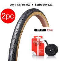 ราคา Kenda พับจักรยานยาง20x1 1 8 28 451ถนนจักรยานเสือภูเขายาง MTB BMX เบา440กรัมสีเหลืองด้านข้างขี่จักรยานยาง20er 40 65 PSI One P Iece (17465933108)