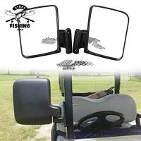 ราคา 2x กระจกมองข้างพื้นที่ดูใหญ่กระจกมองหลังเหมาะสำหรับรถกอล์ฟ (15538693690)