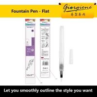 ราคา Rex TT 1 PCS Giorgione nylon wool fountain pen water storage brush water soluble color lead solid watercolor brush (15123033184)