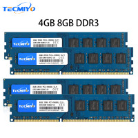 ราคา Tecmiyo 4GB 8GB DDR3 memoria RAM DDR3L 1600MHz 1333MHz PC3 10600 PC3 12800U DIMM 1 5V 1 35V 2RX8หน่วยความจำที่ไม่ใช่ ECC สีน้ำเงิน (21171139983)