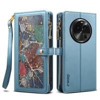 ราคา สายคล้องคอลายพิมพ์ซิปเคสหนังกระเป๋าแบบพับได้สำหรับออปโป้ไฟนด์ X6โปรช่องเสียบบัตรเคสโทรศัพท์มือถือพร้อมฟรีเชือก (19080441002)