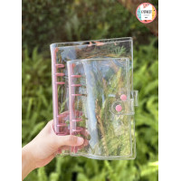 ราคา Planner ปกสีใส ขนาด A5 และ A6 DIY PLANNER แพลนเนอร์ สีใส รุ่น 6 ห่วง สมุดบันทึกไดอารี่ planner 2024 planner weekly planner 2024 journal แพลนเนอร์ 2024 แพลนเนอร์ 2567 (12399384550)