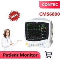 ราคา CONTEC CMS6800 ไอซียู หลายพารามิเตอร์ สัญญาณชีพ จอภาพผู้ป่วย หัวใจ เครื่องจักร ECG TEMP RESP SPO2 PR NIBP printer (7417712554)