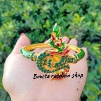 ราคา กำไลข้อมือพญานาค กำไลพญานาค กำไลพญานาคสีเขียว กำไลพญานาคสีขาว เครื่องประดับชุดไทย มาใหม่พญานาคมีพลอย (12377588835)