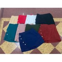 ราคา กระโปรงกางเกงขาสั้นสาวอวบสีเขียวหัวเป็ด (20543560297)