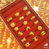 ราคา S3VIP แหวนทองคำแท้ 1 กรัม ลายคละลาย ทองแท้ 96 5 ขายได้ จำนำได้ มีใบรับประกัน (18075413772)