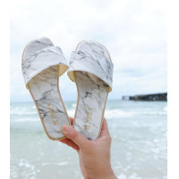 ราคา SH077 222 แตะสวมลายหินอ่อน (18507312323)