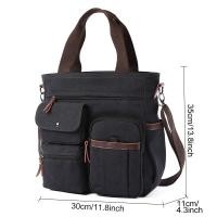 ราคา กระเป๋าผ้าแคนวาสสำหรับกระเป๋าเดินทางของผู้ชายผ้าแคนวาสสำหรับผู้ชายที่ทำงานกระเป๋าดัฟเฟิลกลางแจ้งอเนกประสงค์ขนาดใหญ่แนววินเทจ (15698684151)