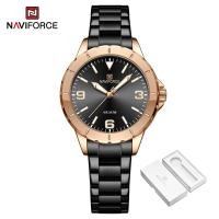 ราคา NAVIFORCE Women Casual Watch Original Elegant Diamonds Wristwatch Trendy Waterproof 3ATM Luminous Watch Rose Gold Dial (19902738806)