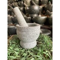 ราคา ครกหินแกรนิต ครกหินอ่างศิลา ทรงสูงก้นลึกขนาดกว้าง4 5นิ้วแบบเรียบ ครกพร้อมสากนะคะ (6585398738)