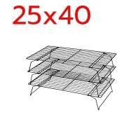 ราคา ส่งฟรี ตะแกรงพักขนม แบบ3ชั้น 2สี ดำ ทอง ตะแกรงวางขนม ตะแกรงพักเค้ก ตะแกรงพักเค้ก ตะแกรงวางพักขนม ตะแกรงวางขนม 3ชั้น LQJ B (17356152755)