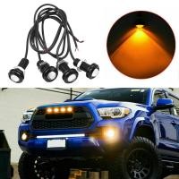 ราคา กระจังหน้า LED สำหรับรถยนต์อเนกประสงค์ กระจังหน้าสีขาวสีเหลืองอำพันสำหรับ Ford SUV Raptor โคมไฟตาเหยี่ยวสไตล์ (21170770197)