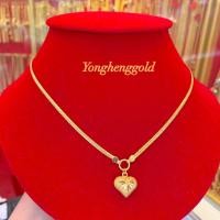 ราคา สร้อยคอทอง2สลึง YHGOLD ลายบิดนูน ดิสโก้ ระย้า ทองคำแท้96 5 ขายได้จำนำได้ (7813665247)