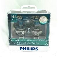ราคา PHILIPS หลอดไฟหน้ารถยนต์ X tremeVision Pro150 สว่าง 150 (17376693094)