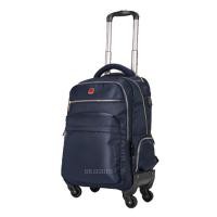 ราคา กระเป๋าเป้ล้อลาก 4 ล้อ กระเป๋าเป้ใส่คอม กระเป๋านักเรียน ช่องใส่โน๊ตบุ๊ค notebook มีช่องUSB กันน้ำได้ขนาด 19 และ 23 นิ้ว กันน้ำได้ 95 (13606454932)
