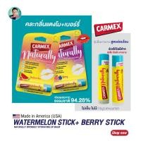 ราคา ลิปบาล์ม คาร์เม็กซ์ เนเชอรัลลี่ Carmex Naturally 2ชิ้น มีส่วนผสมจากธรรมชาติกว่า 93 (20557491997)