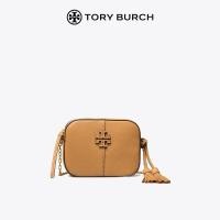 ราคา TORY BURCH MCGRAW กระเป๋ากล้องพู่เล็ก 64447 (20910641743)