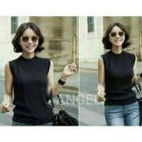 ราคา TOPSHOP เสื้อแขนกุดคอชิด ทรงสวย ผ้าคอตตอน งานป้าย (7332412874)