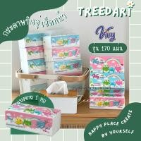 ราคา TREEDARI กระดาษทิชชู่เช็ดหน้า Vivy รุ่น 170 แผ่น หนา 2 ชั้น ใช้เช็ดทำความสะอาด ทิชชู่ไร้ฝุ่น แบ่งขาย แบบห่อ (21018697927)