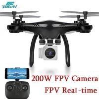ราคา 100 ของแท้ 2024New HJHRC HJ14W โดรนทางอากาศ RC รถบังคับ Quadcopter HD Camera 200W กล้องเอชดี คืนได้ภายใน15วัน (2765032794)