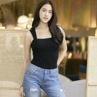 ราคา ฺBodysuit บอดี้สูทกล้ามทรงคอเหลี่ยม มีเป้าแป๊กแกะได้ เสริมฟองน้ำ ทรงสวย ใส่สบายดี ลุคหรู ดูแพง หรือ ใส่แบบ ชิคๆ เก๋ๆ ก็ได้จร้า (7143706359)