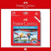 ราคา สีไม้ระบายน้ำ Faber Castell นกแก้ว 12 24 36 48 สี (15656227586)