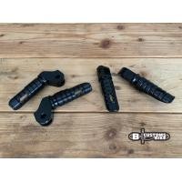 ราคา พักเท้าแต่ง หน้า หลัง Foot pegs aluminum CNC black สำหรับ Triumph Bonneville T100 T120 ปี 16 ขึ้นไป (18552110494)