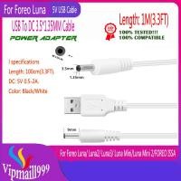 ราคา สายชาร์จ USB สำหรับ Foreo Luna2 Luna3 Mini 2 Go Luxe Facial Spa Massager สำหรับทำความสะอาด USB Charger Cord (16093358191)