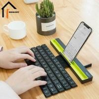 ราคา Dream Best Foldable Bluetooth KeyboardPortable Folding Wireless Keyboard with StandRollable Bluetooth Keyboard Ultra Slim for IPad IPhone Tablets Android Smartphones IOS (20015828890)