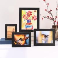 ราคา 1ชิ้นกรอบรูปกระดาษที่เรียบง่ายการตกแต่งบ้านกรอบรูปกระดาษแข็งสีดำ (20068939676)
