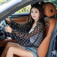 ราคา LIJU78113 ฤดูร้อนฤดูร้อนฤดูร้อน บางและบาง ขับรถขี่ชายหาด ลายดอกไม้ลาย แขนเสื้อชีฟอง ผ้าคลุมไหล่ป้องกันแสงแดด ป้องกันรังสี UV oversleeves ที่คลุมแขน (19375215497)