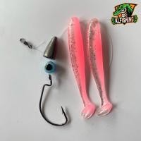 ราคา ชุดพร้อมตก ปลายาง เหยื่อยาง เท็กซัส taxas ปลายาง 7 ซม เซ็ต2ตัว ตะกั๋ว5กรัม เบ็ดเบอร์1 0 ลูกปัดลูกตา สายหน้าพร้อมลูกหมุนต่อใส่กิ๊บตกได้ (16160262181)