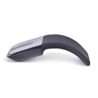 ราคา UNI Portable foldable Arc Touch เมาส์ไร้สาย ultra thin 2 4GHz Optical Mouse (20532147614)