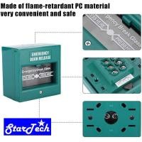 ราคา StarTech Emergency Button Break Glass Alarm Button Switch Fire Door Glass Breaker Switch (2401022582)
