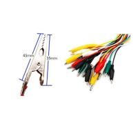 ราคา คลิปจระเข้ คลิปปากจระเข้ ตัวหนีบปากจระเข้ พร้อม สายทดสอบ สายไฟ 5 สี สองหัวยาว 50 ซม ใหญ่ กลาง และ เล็ก (15933954874)