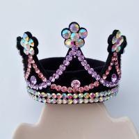 ราคา ยางรัดผมประดับพลอยเทียมสไตล์เกาหลีเครื่องประดับผมสำหรับการแสดงทรงดังโงะเจ้าหญิงมงกุฎยางรัดผมสำหรับการแข่งขันยิมนาสติกศิลปะ (15827899498)