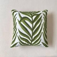 ราคา ผ้าคลุมหมอนอิงปักลายสำหรับผ้าขนหนูใบไม้คุณภาพสูงปลอกหมอนปักลายห้องนั่งเล่น (19686797745)