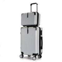 ราคา Bag BKK กระเป๋าเดินทางไฟเบอร์ ABS กระเป๋าล้อลาก คุณภาพดี ขนาด 20 นิ้ว 4 ล้อคู่ หมุนรอบ 360 ใส่เสื้อผ้า รหัสล็อค 3 หลัก รุ่น ABS168 20 (18995606949)