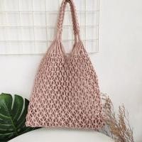 ราคา พร้อมส่ง 7 สี กระเป๋าถักเชือก กระเป๋าเชือกถัก กระเป๋าตาข่าย กระเป๋าไปทะเล กระเป๋าเชือก M002 (20119919862)