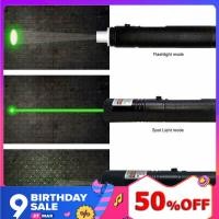 ราคา ที่ชาร์จ USB ใหม่ เลเซอร์ใหม่ 303 ไฟฉายตัวชี้เลเซอร์สีเขียวแสงเลเซอร์ 532Nm สีดำแสงที่มองเห็นได้ชัดเจนปากกาจุดเลเซอร์ (3202308403)
