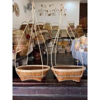 ราคา หาบ กระบุงหาบเหรียญโปรยทาน หาบขันหมาก หาบงานบวช งานแต่ง งานมงคลต่างๆ (21002154164)